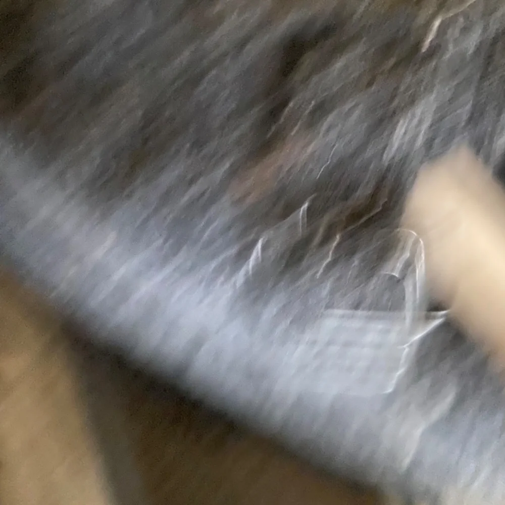 Gray Suede/Felt Buckle Slip On Flat Mules - Picture 15 of 16